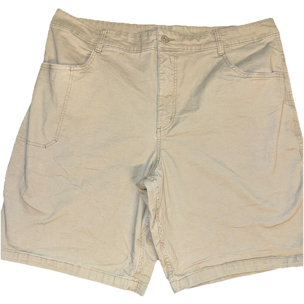 Field & Stream Flat Front Shorts Men's Khaki SZ 42 NWOT Fishing & Hiking